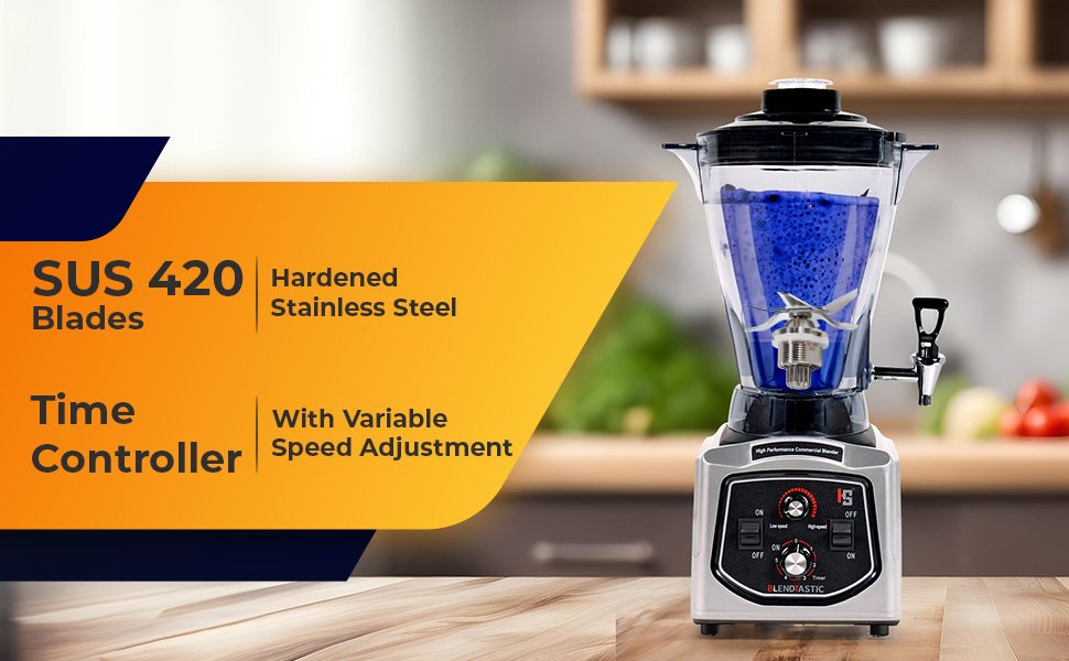 Blendtastic Heavy Duty Commercial Blender 6.8 Ltr With Faucet (Tap) And Timmer 10 594c05d4 6cad 477b ad0f 94d45c0f7334. CR00970600 PT0 SX970 V1