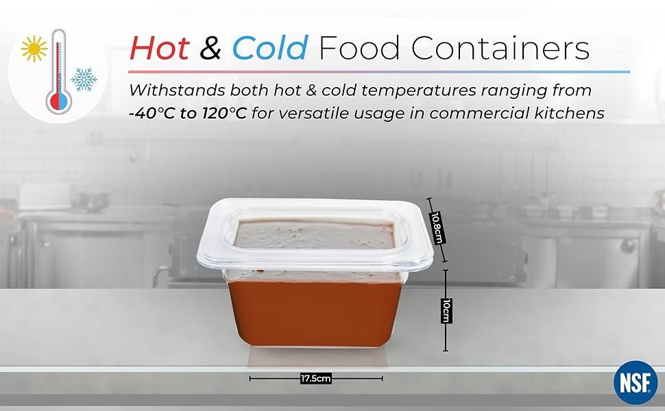 PC GN Pan 1/9 100mm - 10 Cm, NSF Grade Gastronorm Pan Polycarbonate, 840 ML Without Lid 10 d6913371 3b36 403a a470 367a4cf557e2. CR0019401200 PT0 SX970 V1