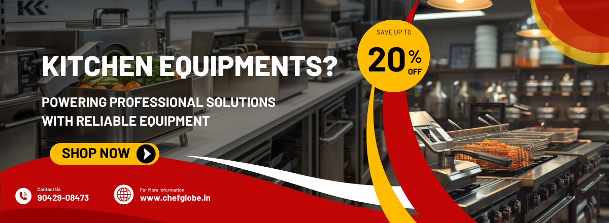 Chefglobe Kitchen Equipments Banner 3