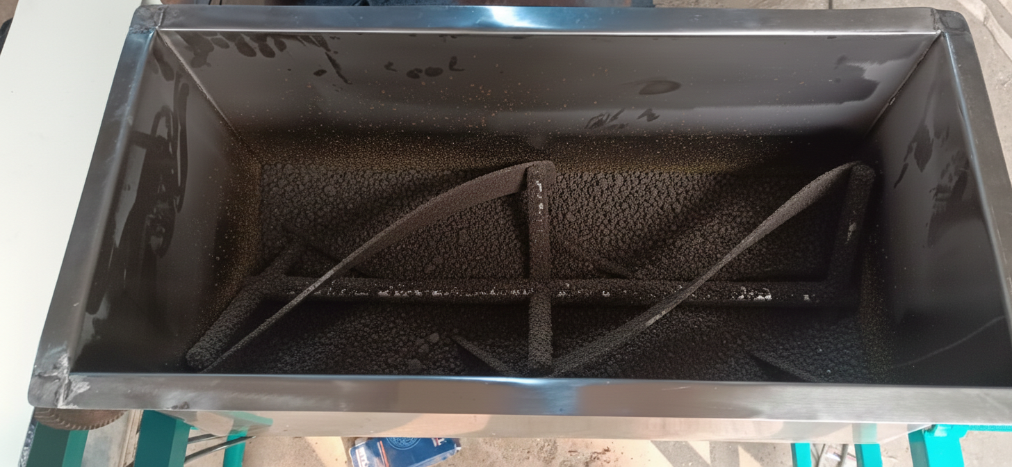 Tea, Coffee Powder Mixer 10-25 Kg Ribbon Blender Drum 5 Tea Coffee Blender